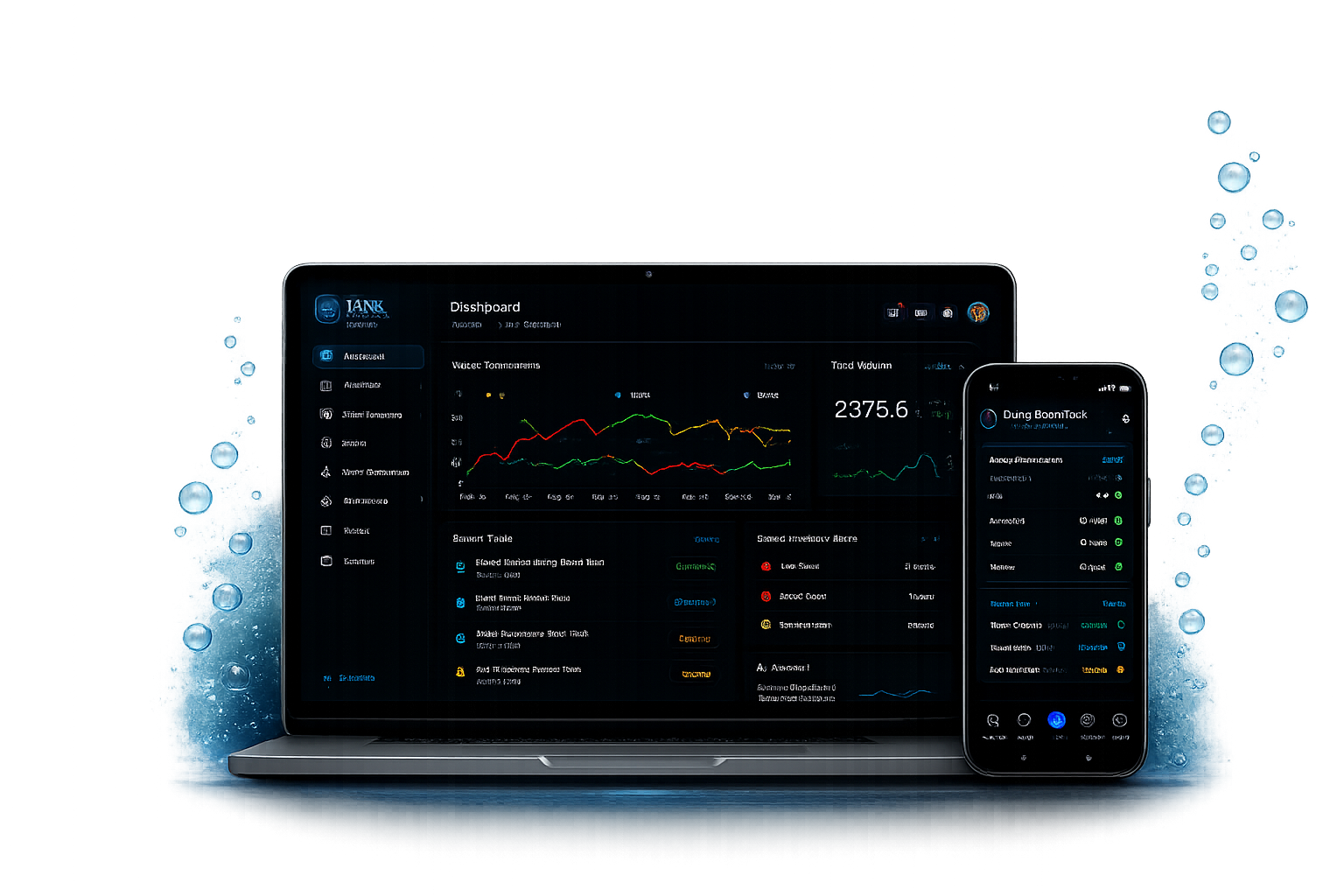 Tank Manager desktop and mobile applications
